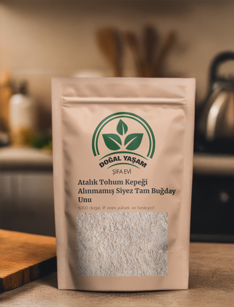 Atalık Tohum Kepeği Alınmamış Siyez Tam Buğday Unu Atalık Tohum Kepeği Alınmamış Siyez Tam Buğday Unu