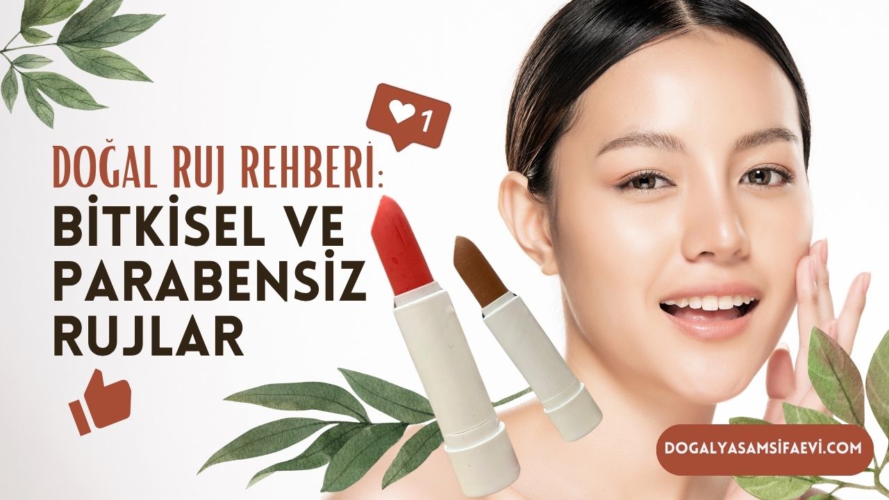 doğal ruj , bitkisel ruj